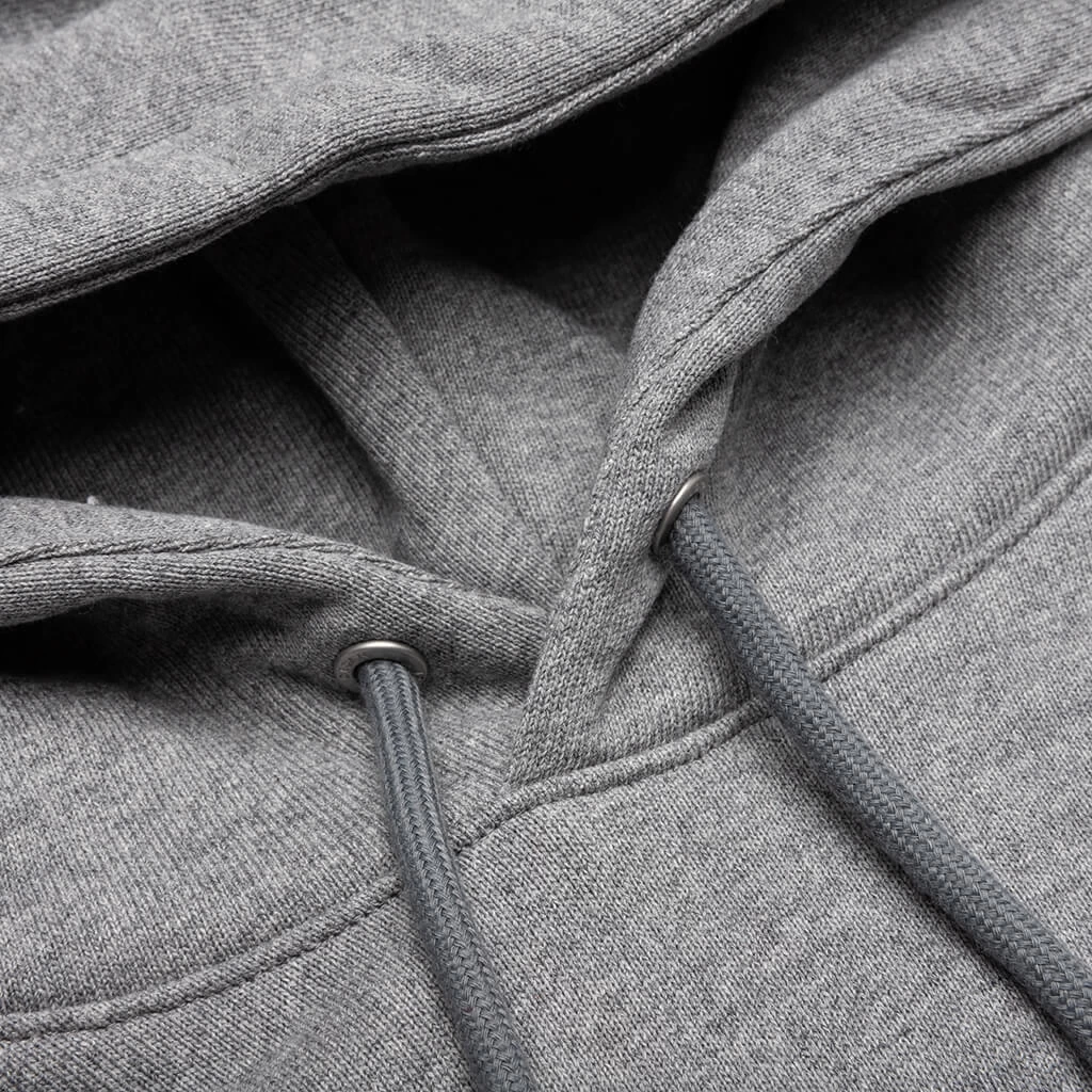 Jordan Flight Fleece Pullover Hoodie - Carbon Heather/Sail 3 Jordan Flight Fleece Pullover Hoodie - Carbon Heather/Sail - Image 3