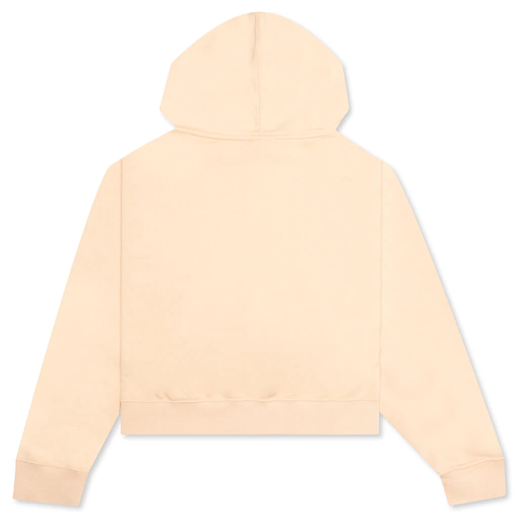 Jordan Women's Essentials Fleece Hoodie - White Onyx 2 Jordan Women's Essentials Fleece Hoodie - White Onyx - Image 2