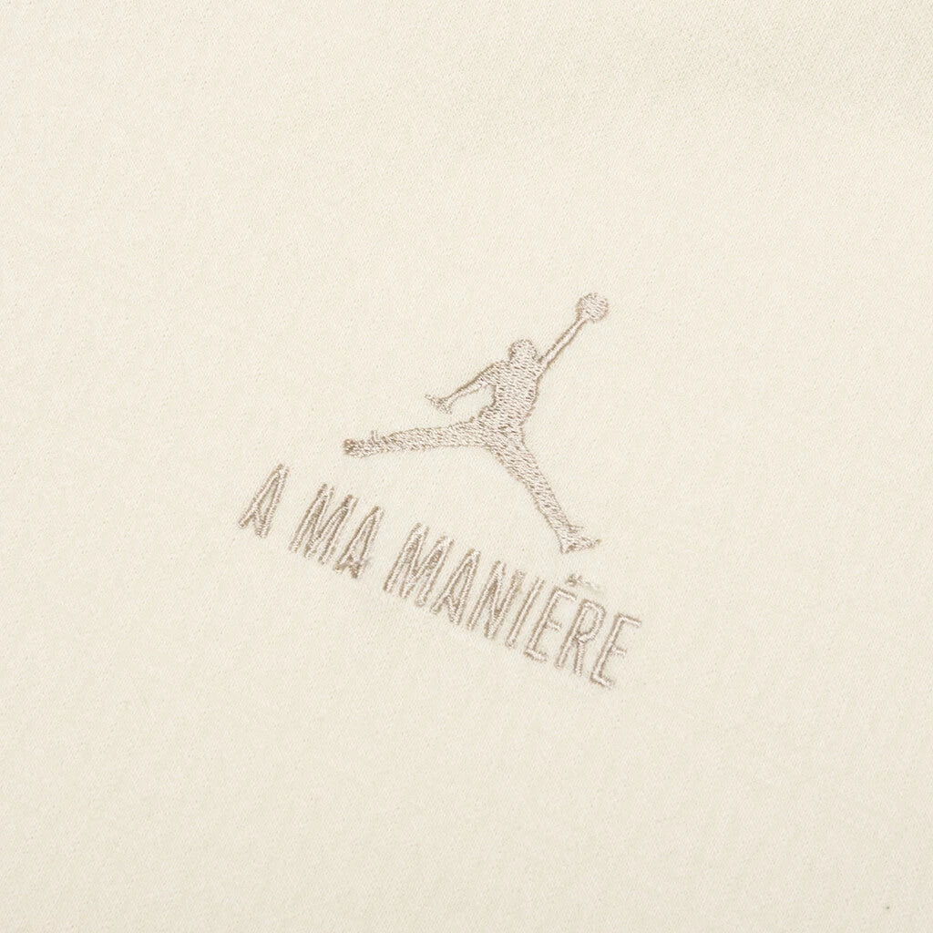 Jordan X A Ma Maniere Jacquard Hoodie - Coconut Milk 3 Jordan X A Ma Maniere Jacquard Hoodie - Coconut Milk - Image 3