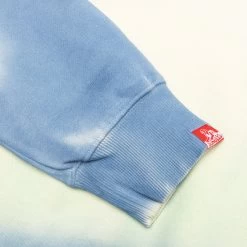 Spray Dyed Hoodie - Birch Blue Green -Fashion Clothing Store Jungles Spray Dyed Hoodie Birch Blue Green H SPR BBG 09 28 22 Feature JAYLEEN 7