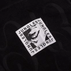 Towelling Hoodie - Black 11 Towelling Hoodie - Black -Fashion Clothing Store Jungles Towelling Hoodie Black H TT BLK 02 27 23 Feature VR 8