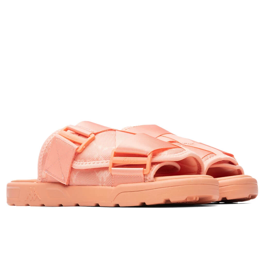 Kappa 222 Banda Mitel 4 Sandals - Pink Blush/White 2 Kappa 222 Banda Mitel 4 Sandals - Pink Blush/White - Image 2