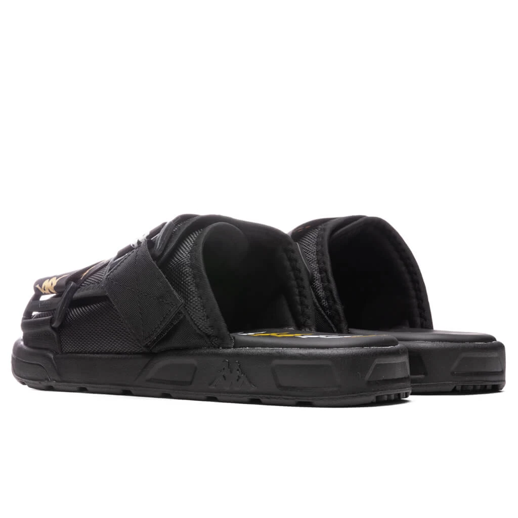 Kappa 222 Banda Mitel 7 Sandals - Black/White 4 Kappa 222 Banda Mitel 7 Sandals - Black/White - Image 4