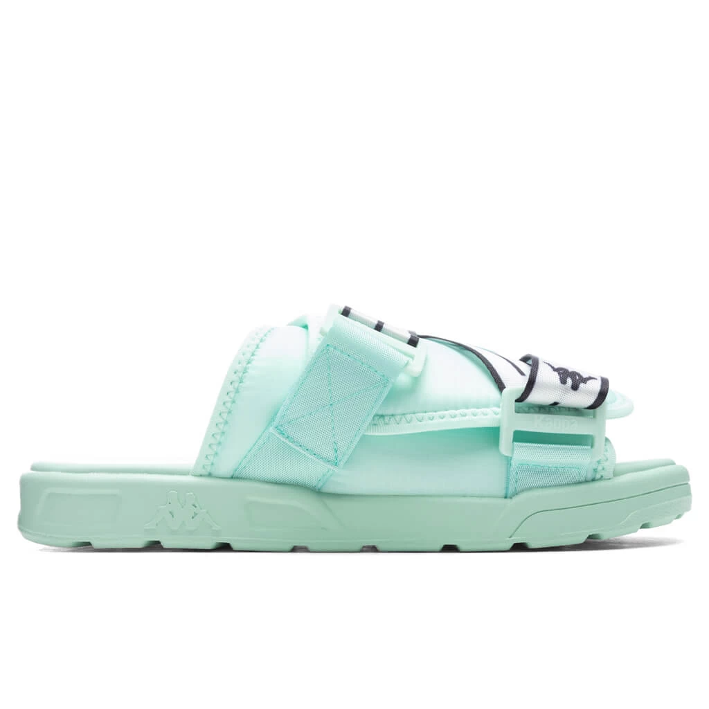 Kappa Authentic JPN Mitel 2 Sandals - Green Jade/Black 1 Kappa Authentic JPN Mitel 2 Sandals - Green Jade/Black