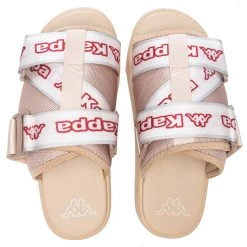 Kappa Logo Tape Kalpi Sandals - Beige/Light Pink 7 Kappa Logo Tape Kalpi Sandals - Beige/Light Pink -Fashion Clothing Store Kappa Logo Tape Kalpi Sandals Beige Light Pink 32167QW A0E 01 22 2022 01 4