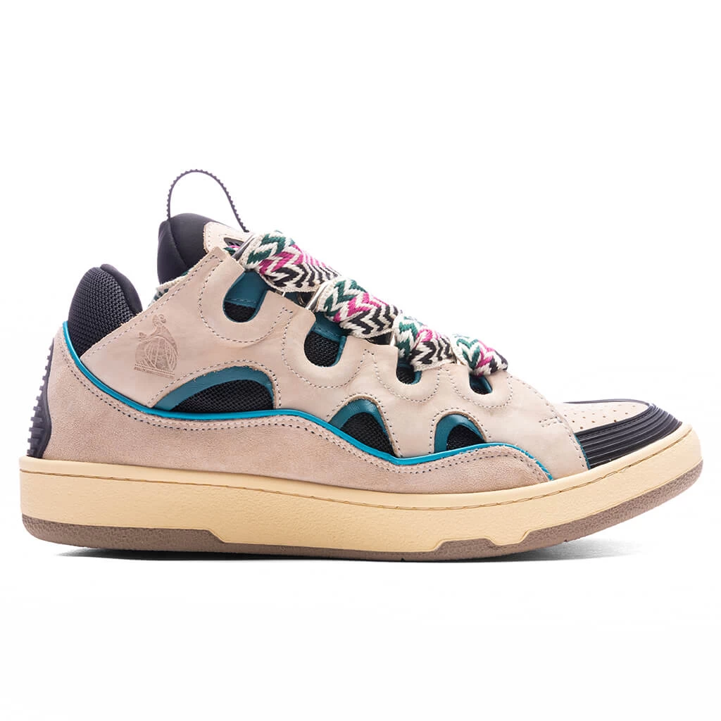 Lanvin Curb Sneakers - Ecru/Black 1 Lanvin Curb Sneakers - Ecru/Black