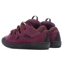 Lanvin Curb Sneakers - Plum -Fashion Clothing Store Lanvin Curb Sneakers Plum FM SKRK11 DRAG H22 78 11 08 22 Feature VR 3