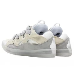 Lanvin Curb Sneakers - TRAG Beige -Fashion Clothing Store Lanvin Curb Sneakers TRAG Beige FM SKRK11 TRAG A22 05 09 05 22 Feature JAYLEEN 3