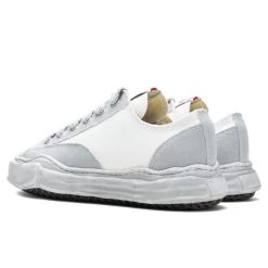 Peterson Low OG Sole Over Dyed Canvas Sneaker - White -Fashion Clothing Store Maison Mihara Yasuhiro Peterson Low OG Sole Over Dyed Canvas Sneaker White A08FW713 WHT 06 04 22 Feature DV