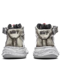 Wayne Brushed Patent Leather High - White 7 Wayne Brushed Patent Leather High - White -Fashion Clothing Store Maison Mihara Yasuhiro Wayne Brushed Patent Leather High White A09FW710 WHT 12 31 22 Feature DV 6