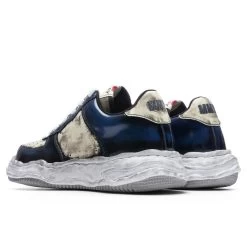 Wayne Brushed Patent Leather Low - Blue 6 Wayne Brushed Patent Leather Low - Blue -Fashion Clothing Store Maison Mihara Yasuhiro Wayne Brushed Patent Leather Low Blue A09FW711 BLU 12 31 22 Feature DV 5