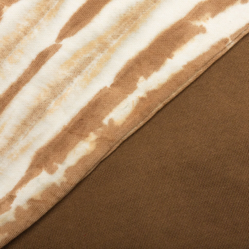 MARKET Air Transit Puff Tie-Dye Hoodie - Brown 4 MARKET Air Transit Puff Tie-Dye Hoodie - Brown - Image 4