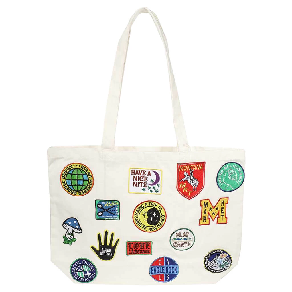 MARKET RW Patch Tote Bag - Multi 1 MARKET RW Patch Tote Bag - Multi