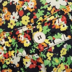 Marni Flower Shorts - Black Floral Shorts 6 Marni Flower Shorts - Black Floral Shorts -Fashion Clothing Store Marni 049A0 Trousers Black PUMU0049A0 UTV931 LPN99 10 20 22 Feature VR 3