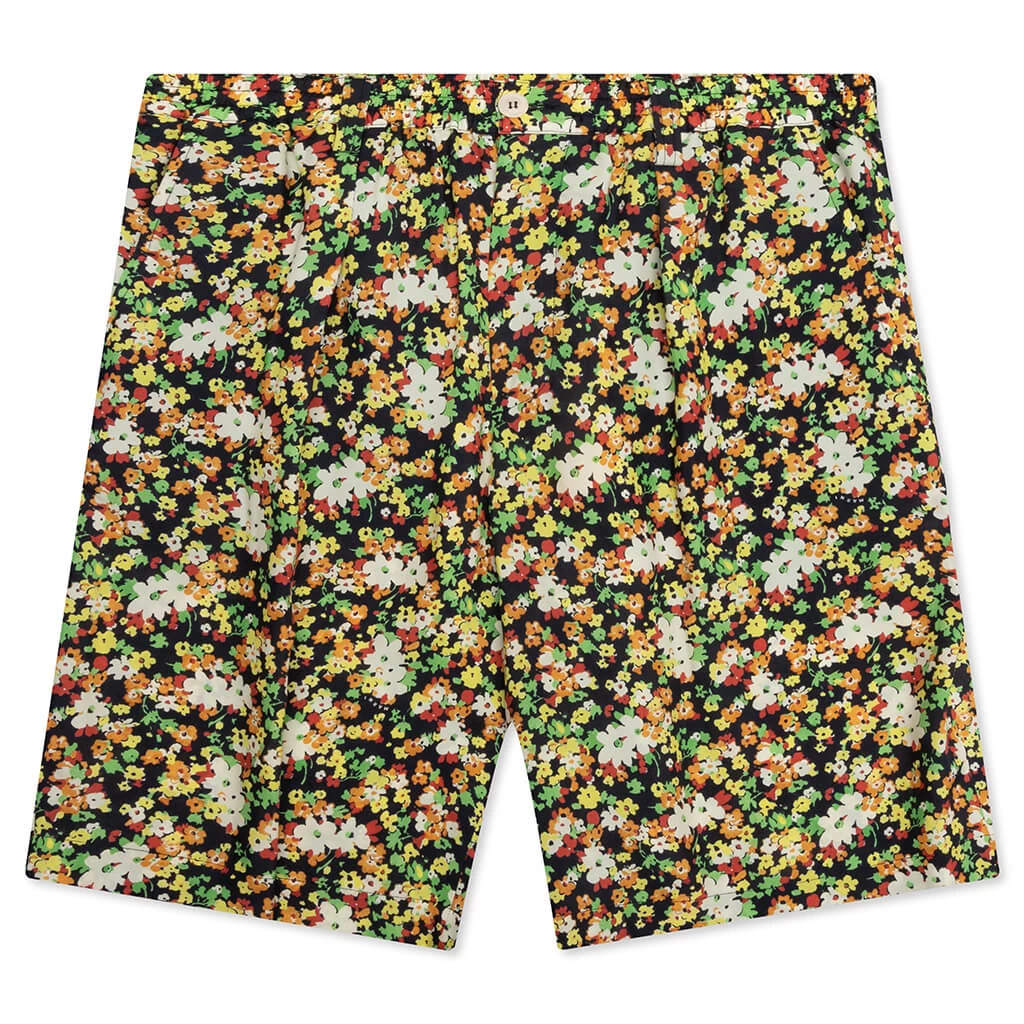 Marni Flower Shorts - Black Floral Shorts 1 Marni Flower Shorts - Black Floral Shorts