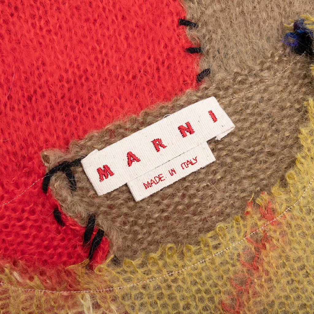 Marni Multicolor Mohair Sweater - Multicolor 3 Marni Multicolor Mohair Sweater - Multicolor - Image 3