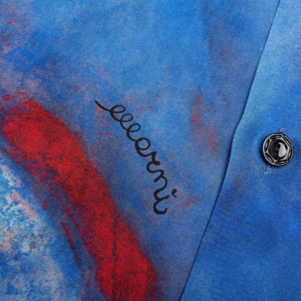 Marni Bowling Shirt - Cobalt 4 Marni Bowling Shirt - Cobalt - Image 4