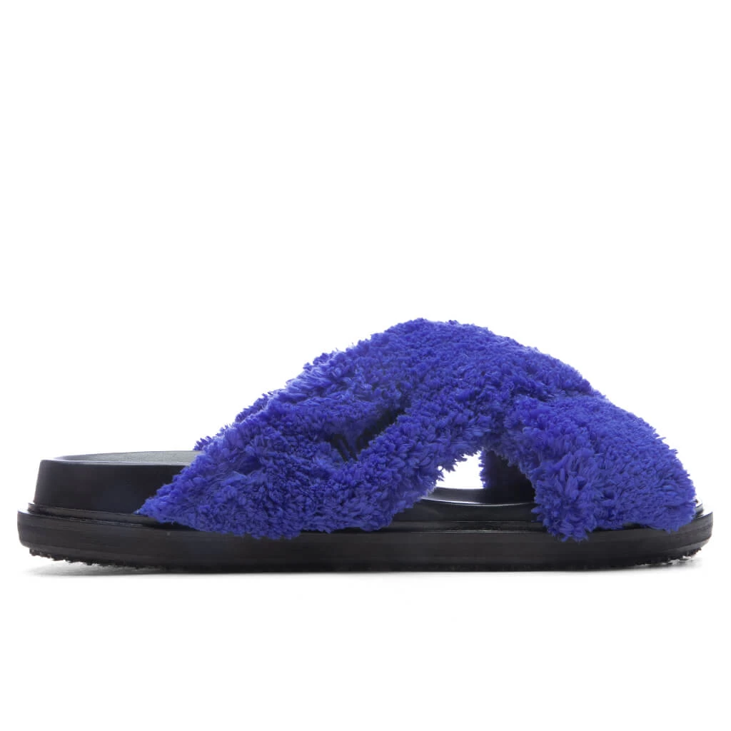 Marni Fussbett Slide Sandal - Royal 1 Marni Fussbett Slide Sandal - Royal