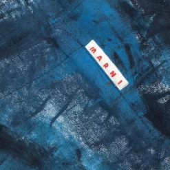 Marni Poplin Bowling Shirt - Royal 9 Marni Poplin Bowling Shirt - Royal -Fashion Clothing Store Marni Poplin Bowling Shirt Royal CUMU0213A0 UTC255 RAB56 05 01 23 Feature KN 6