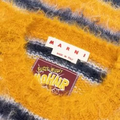 Marni Roundneck Sweater - Sunflower -Fashion Clothing Store Marni Roundneck Sweater Sunflower GCMG0161Q2 UFU121 RGY64 04 08 22 Feature