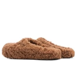 Marni Sabot - Caramel -Fashion Clothing Store Marni Sabot Caramel SBMR000600 LM071 00M24 08 18 22 Feature VR 4