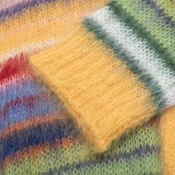 Marni Striped Mohair Cardigan - Multi -Fashion Clothing Store Marni Striped Mohair Cardigan Multi CDMG0051Q0 UFU107 V2X99 05 01 23 Feature KN 5