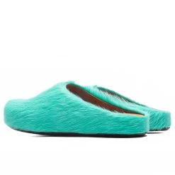 Marni Fussbett Sabot - Turquoise -Fashion Clothing Store MarniFussbettSabot Turquoise SBMR000600P412200V38 12 05 22 feature03