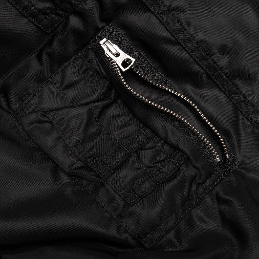 Mastermind World X Alpha Industries Patchwork MA-1 Bomber Jacket - Black 7 Mastermind World X Alpha Industries Patchwork MA-1 Bomber Jacket - Black - Image 7