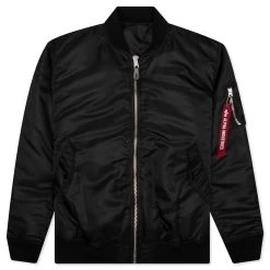 Mastermind World X Alpha Industries Patchwork MA-1 Bomber Jacket - Black