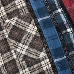 Flannel Shirt 7 Cuts Zipped Wide Shirt - Assorted -Fashion Clothing Store Needles Flannel Shirt 7 Cuts Zipped Wide Shirt Assorted MR343 D O S 05 18 23 Feature DV 5