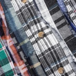 Flannel Shirt Ribbon Wide Shirt - Assorted 8 Flannel Shirt Ribbon Wide Shirt - Assorted -Fashion Clothing Store Needles Flannel Shirt Ribbon Wide Shirt Assorted MR355 H O S 05 17 23 Feature VR 5