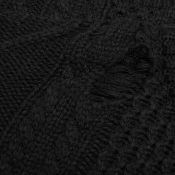 Savage Cable Sweater AW Knit - Black 9 Savage Cable Sweater AW Knit - Black -Fashion Clothing Store Neighborhood Savage Cable Sweater AW Knit Black 222FUNH KNM01 12 07 22 S NF Feature 65