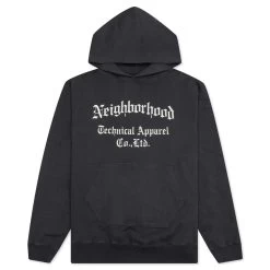 Sulfur Dye L/S CO Hoodie - Black