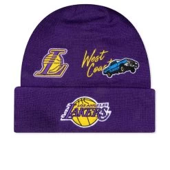 NEW ERA City Transit Knit Beanie - Los Angeles Lakers