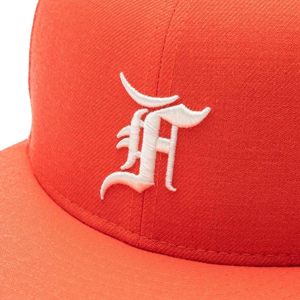 New Era X Fear Of God Essentials 59FIFTY Fitted Detroit Tigers - Orange 4 New Era X Fear Of God Essentials 59FIFTY Fitted Detroit Tigers - Orange - Image 4