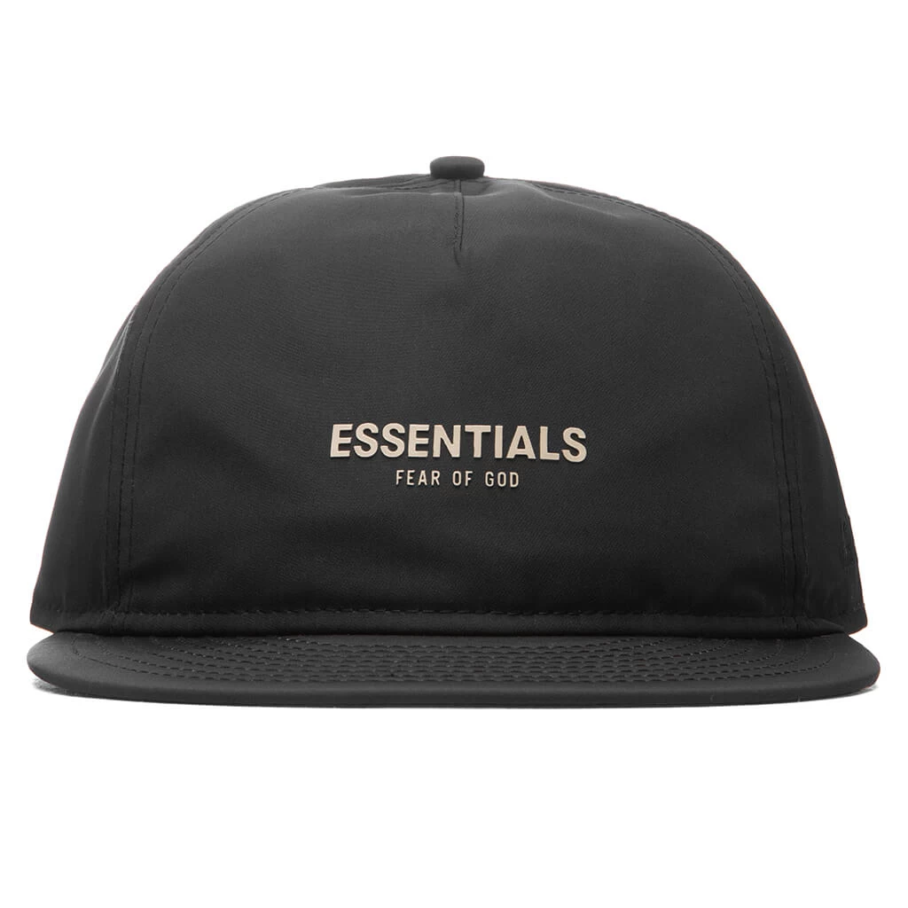 New Era X Fear Of God Essentials RC A-Frame - Black 1 New Era X Fear Of God Essentials RC A-Frame - Black
