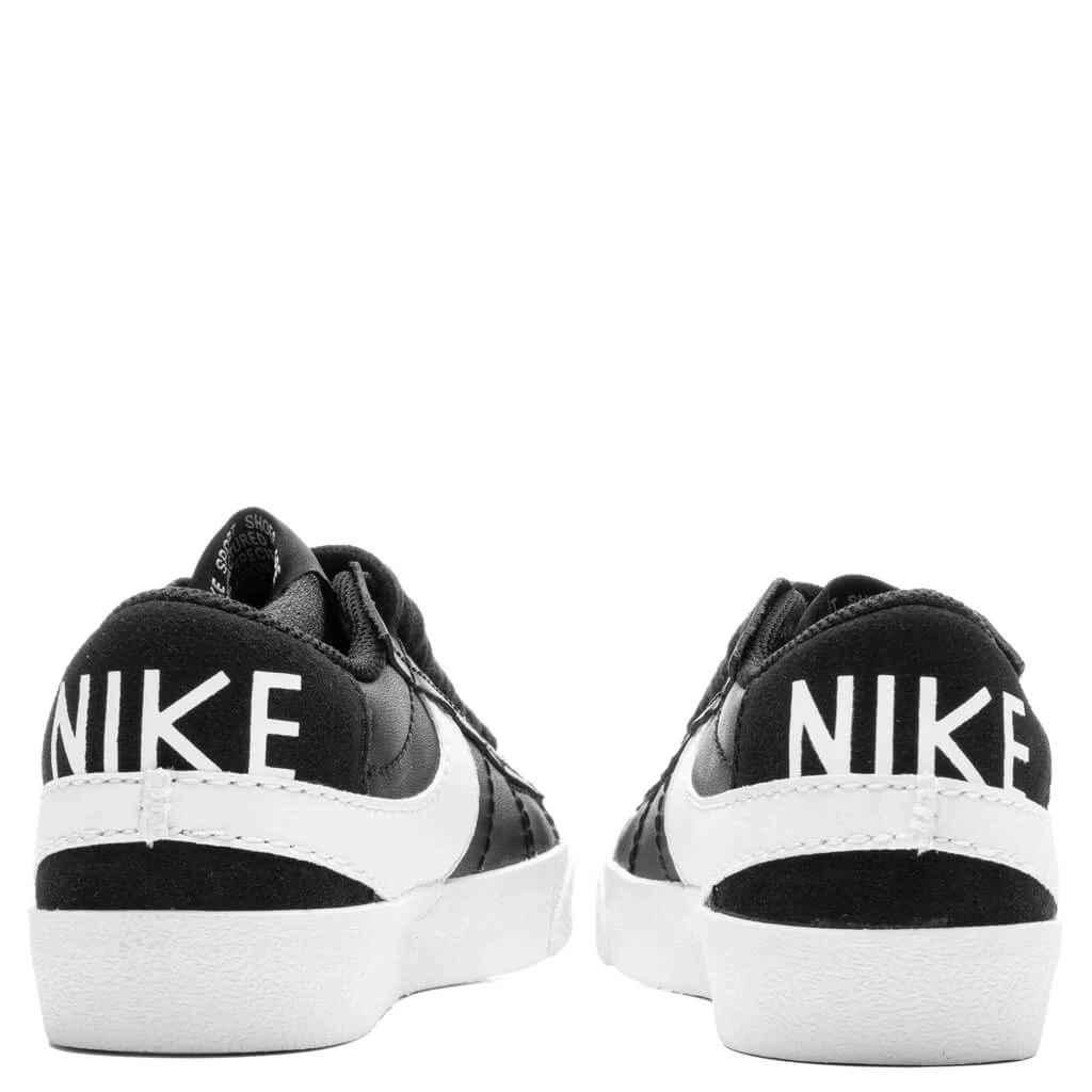 Nike Women's Blazer Low '77 Jumbo - Black/White/Team Orange 4 Nike Women's Blazer Low '77 Jumbo - Black/White/Team Orange - Image 4