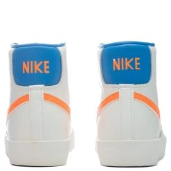 Nike Women's Blazer Mid '77 - Sail/Total Orange/LT Photo Blue 7 Nike Women's Blazer Mid '77 - Sail/Total Orange/LT Photo Blue -Fashion Clothing Store Nike Blazer Mid 77 Women s Sail Total Orange LT Photon Blue DQ4692 100 11 27 2021 01 4