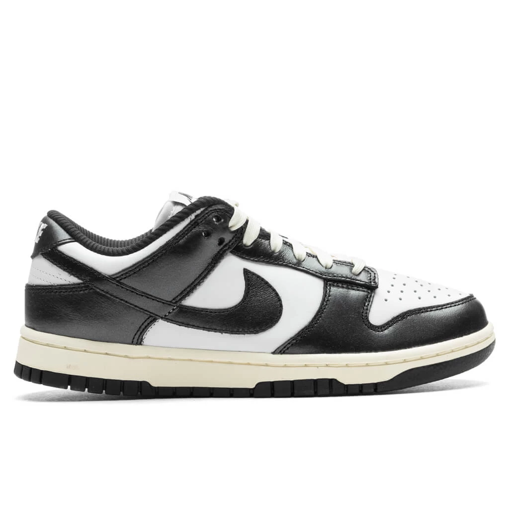 Nike Women's Dunk Low 'Vintage Panda' - White/Black/Coconut Milk 1 Nike Women's Dunk Low 'Vintage Panda' - White/Black/Coconut Milk
