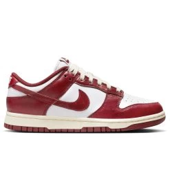 Nike Dunk Low Premium Women's Team Red And White - White/Team Red/Coconut Milk
