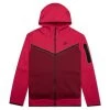 Nike Sportswear Tech Fleece Full-Zip Hoodie - Very Berry/Pomegranate/Black
