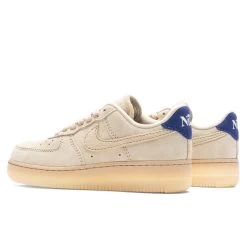 Nike Women's Air Force 1 '07 LX - Grain/Grain/Deep Royal Blue 7 Nike Women's Air Force 1 '07 LX - Grain/Grain/Deep Royal Blue -Fashion Clothing Store Nike Women s Air Force 1 07 LX Grain Grain Deep Royal Blue FN7202 224 09 08 23 Feature KN 5