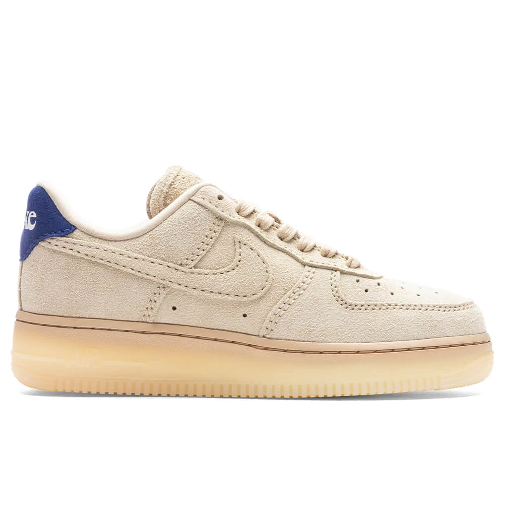 Nike Women's Air Force 1 '07 LX - Grain/Grain/Deep Royal Blue 1 Nike Women's Air Force 1 '07 LX - Grain/Grain/Deep Royal Blue