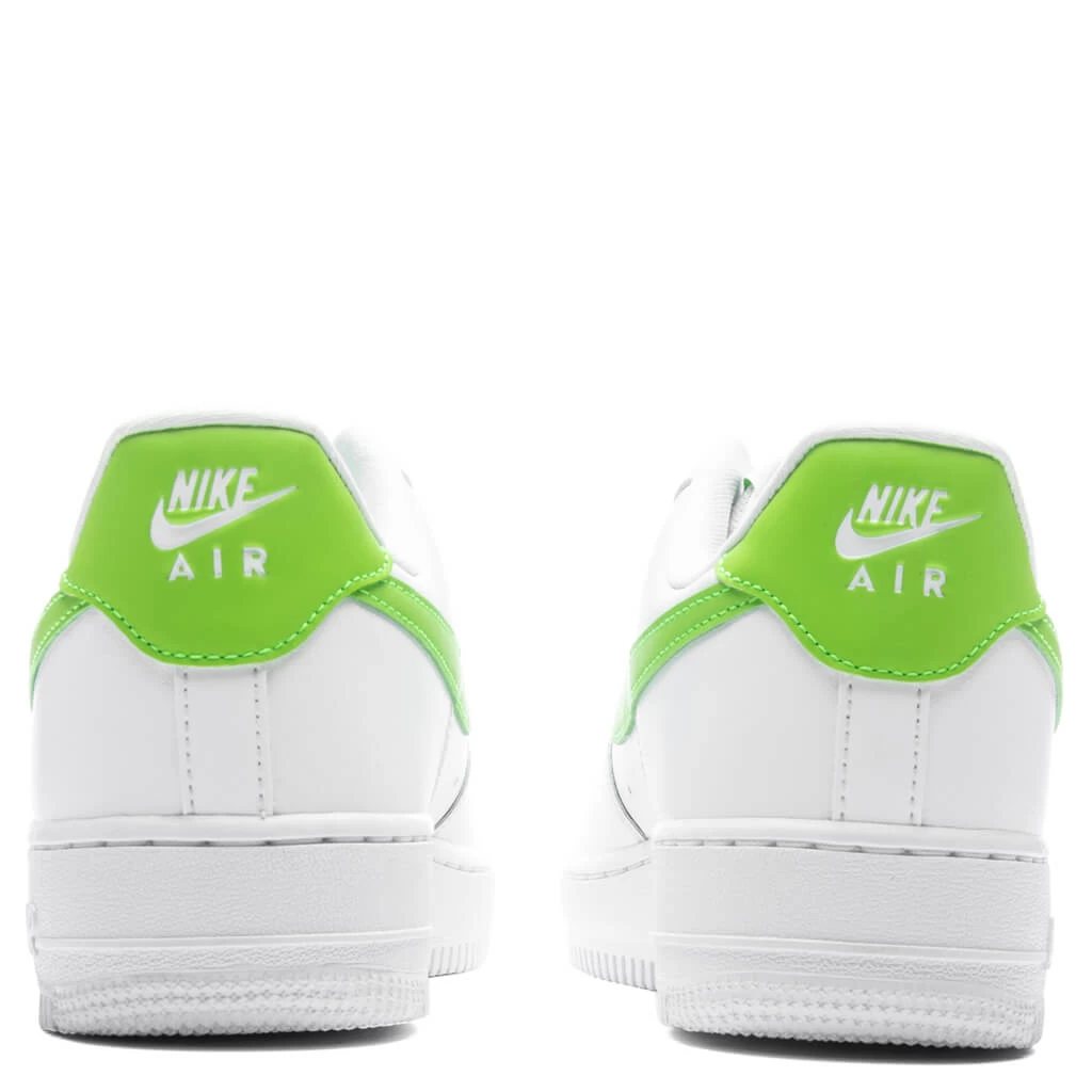 Nike Women's Air Force 1 '07 - White/Action Green 4 Nike Women's Air Force 1 '07 - White/Action Green - Image 4