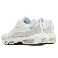 Nike Women's Air Max 95 - Summit White/University Blue -Fashion Clothing Store Nike Women s Air Max 95 Summit White University Blue DJ9981 100 11 27 22 Feature JM 3