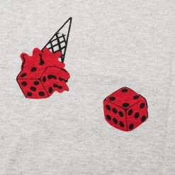 No Dice S/S Knit - Heather Grey -Fashion Clothing Store No Dice S S Knit Heather Grey 431 2300 03 06 17 23 Feature JP 5