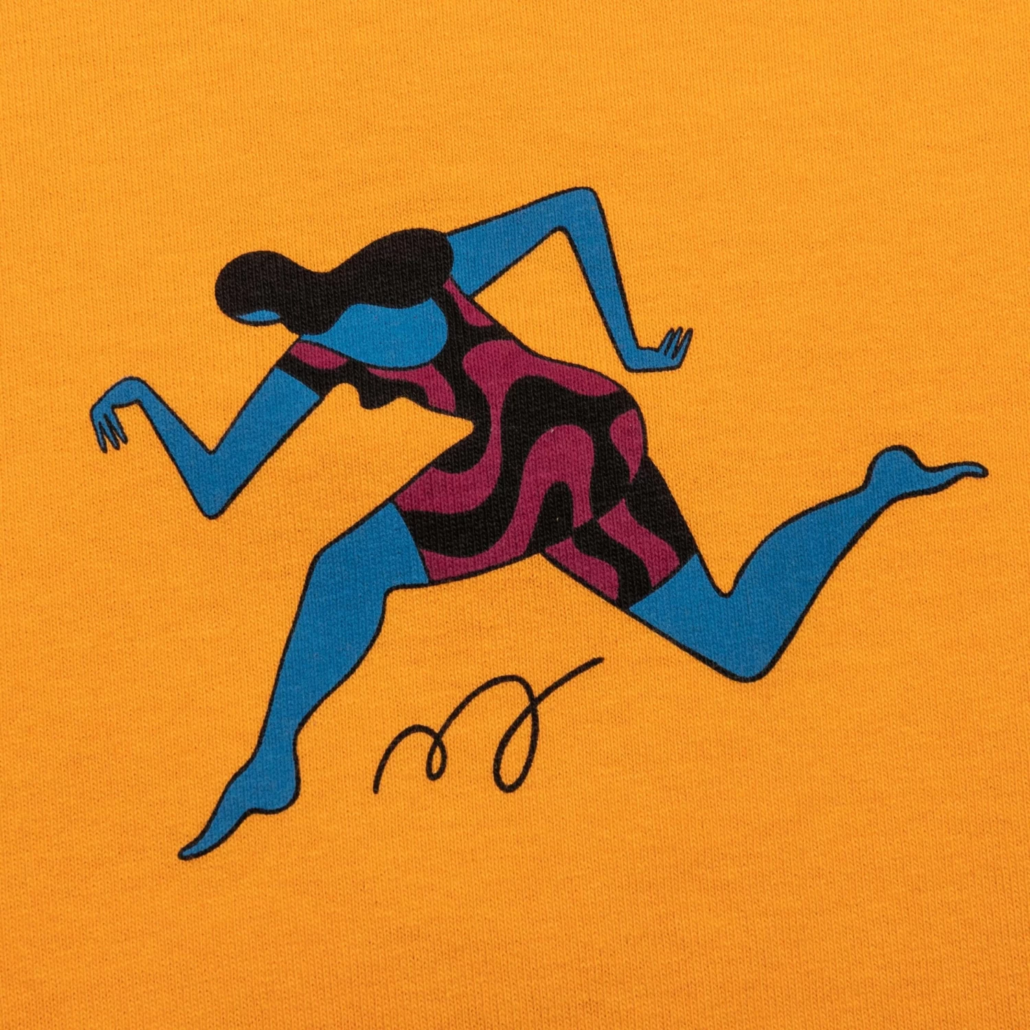 No Parking T-Shirt - Burned Yellow 3 No Parking T-Shirt - Burned Yellow - Image 3