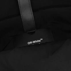 Quote Nylon Backpack - Black/White -Fashion Clothing Store Off White c o Virgil Abloh Quote Nylon Backpack Black White OMNB003F22FAB0041001 03 20 23 feature05