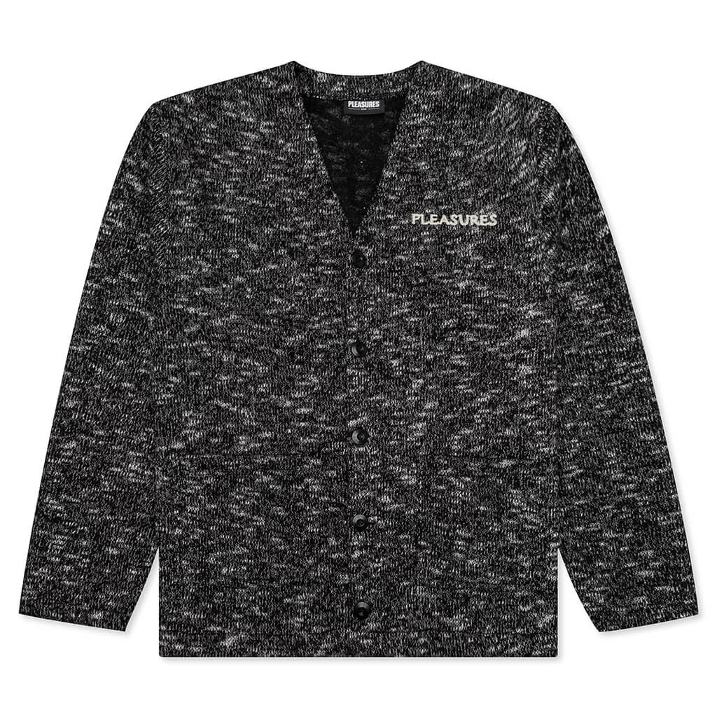 Pleasures Carnivore Cardigan - Black 1 Pleasures Carnivore Cardigan - Black