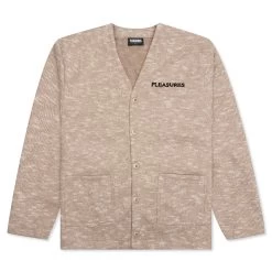 Pleasures Carnivore Cardigan - Tan